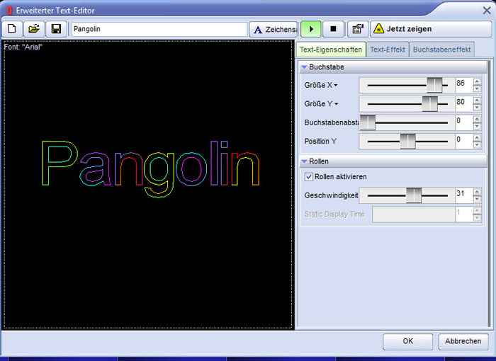 Laserdesigner Pangolin QuickShow Screenshot